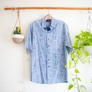 90's MAUI Trading Company Inside Out Button Down